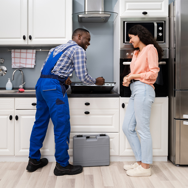 can you provide an estimate for cooktop repair before beginning any work in Union County